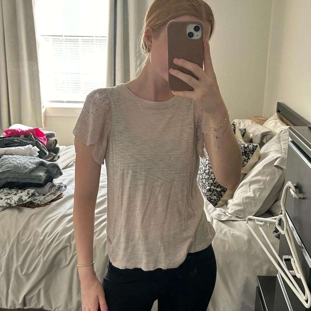 Express light cream tshirt - Picture 7 of 7
